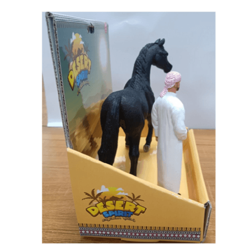 Desert Spirit Black Arabian And Arab Set - 922592