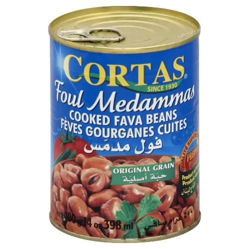 Cortas Foul Medammas Cooked Fava Beans 400 Gr