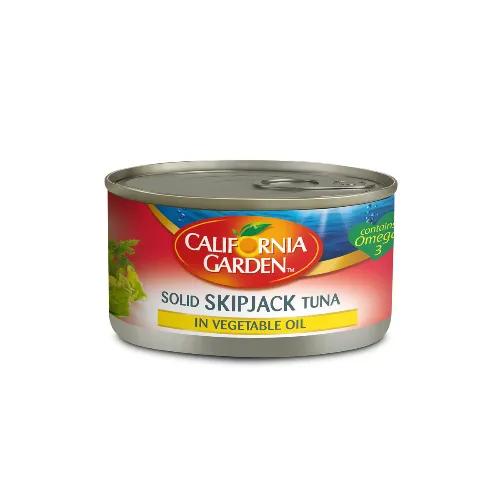 California Garden Solid Skipjack Tuna In Sunflower Oil 170 Gr