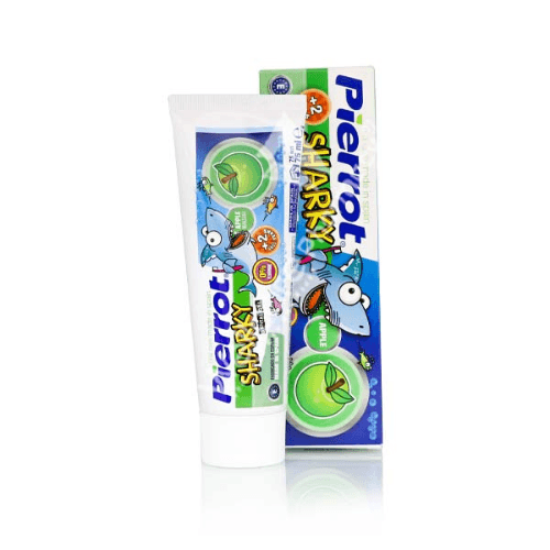 Pierrot Sharky Apple Kids Dental Gel - 75Ml