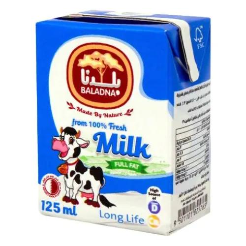 Baladna Long Life Full Fat Milk 125 Ml