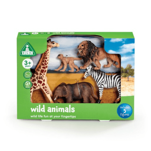 Wild Animals 5 Pieces  - 200156