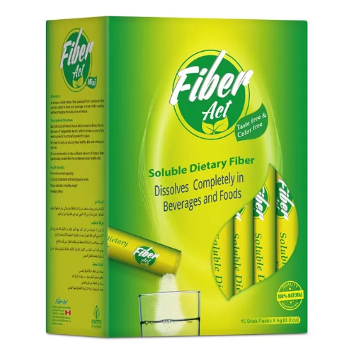 Fiber Act Soluble Dietary Fibre (6Gm) - 15'S