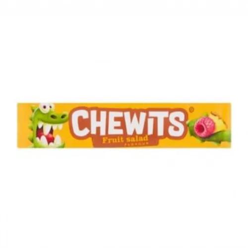 Chewits Sweet Chewy Candy Fruit Salad Flavor 30 Gr