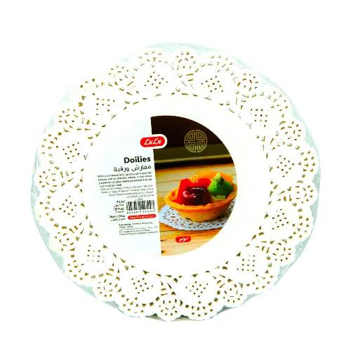 LuLu Disposable Paper Doilies 9.5inch 100pcs