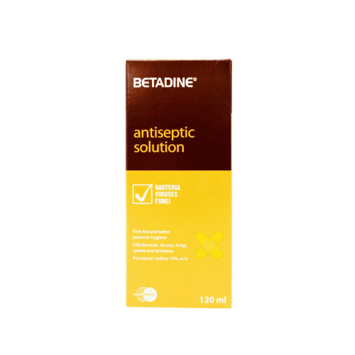 Betadine Antiseptic Solution 120Ml