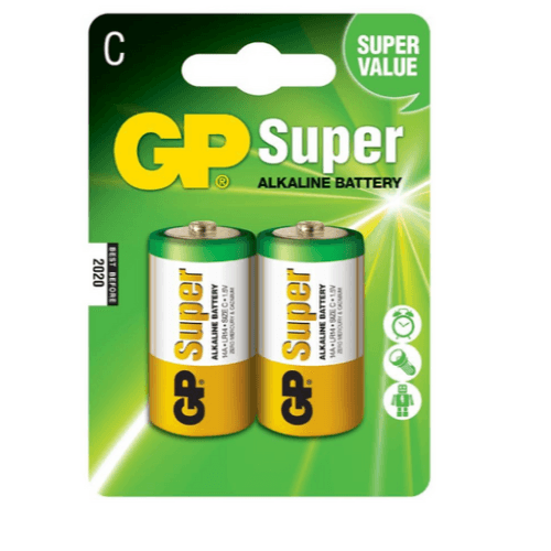 Gp Batteries - C 2 Pcs Blister - 903896