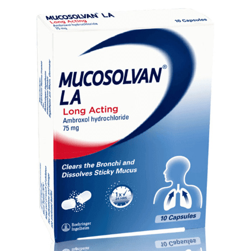 Mucosolvan L.A 75Mg Capsules - 10'S