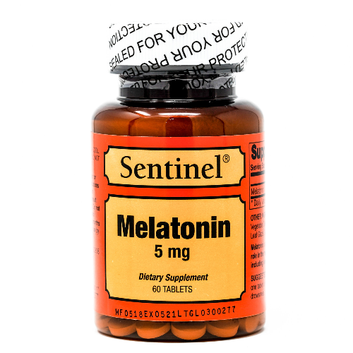 Sentinel Melatonin (5Mg) Tablets - 60'S