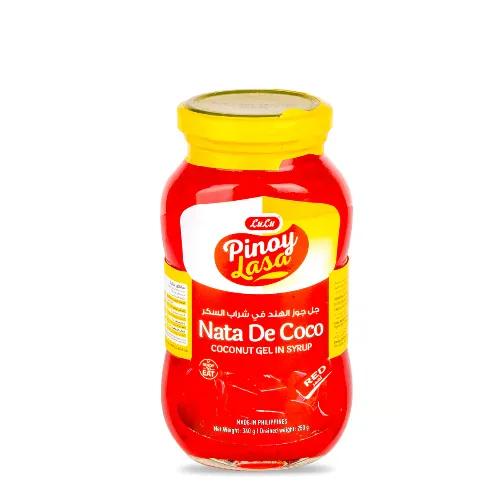 LuLu Pinoy Lasa Nata De Coco Red 340g