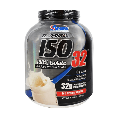 Ansi Iso32 Zero Sugar Protein Shake (Vanilla) - 5Lbs