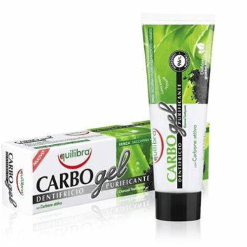 Quilibra Carbo Gel Charcoal Toothpaste 75 Ml