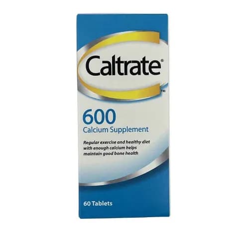 Caltrate 600 Calcium Supplement 60 Tab