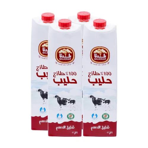 Baladna Low Fat Milk 4 X 1 L