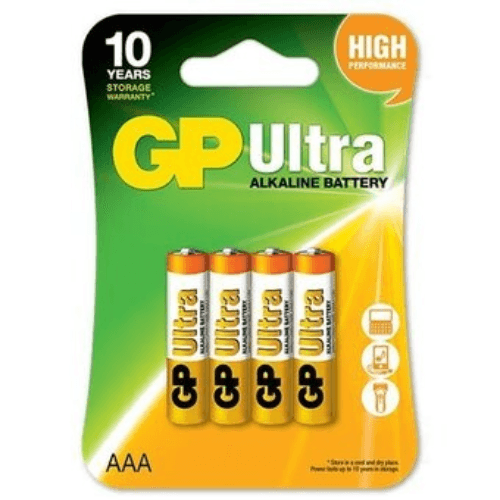 Gp Batteries - Aaa 4 Pcs Blister - 907134