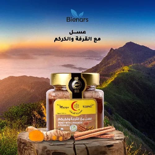 Honey With Cinnamon & Turmeric (Darseen) 300g