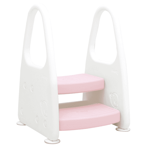 iFam Safe Guard Step Stool Pink
