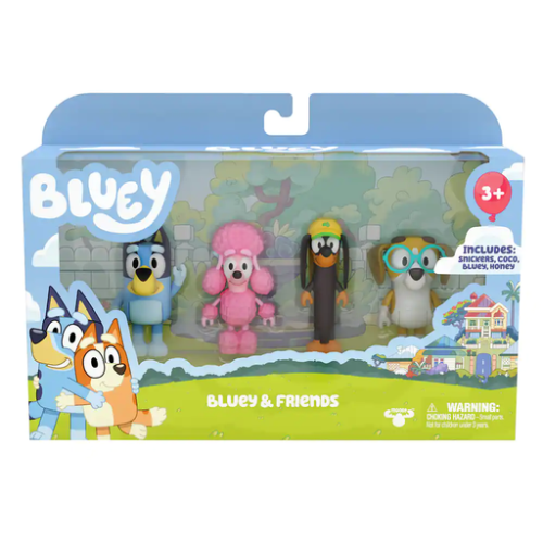 Bluey S3 Figure 4Pk Friends Pk - 922388