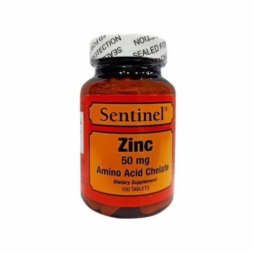 Sentinel Zinc 50 Mg 100 Tab