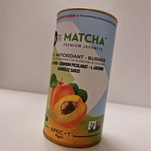 Green Tea Matcha With Apricot