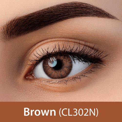 Clearcolor Monthly Sphere Brown Cl302N-2 Blisters / Box