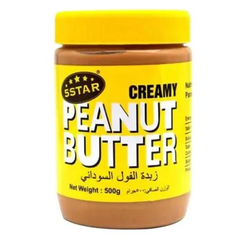 5 Star Crunchy Peanut Butter 500 Gr