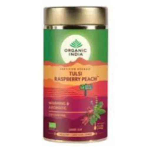 Organic India Tulsi Raspberry Peach