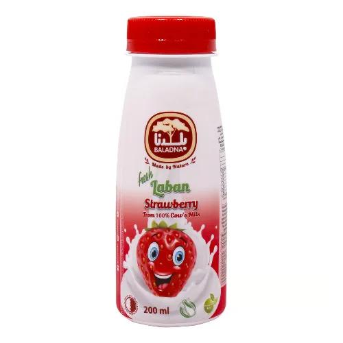 Baladna Laban Strawberry Flavor 200 Ml