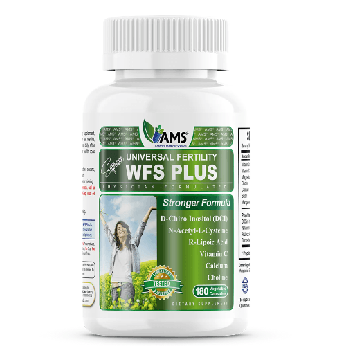 Ams Wfs Plus Women'S Fertility Support Capsules - 180'S