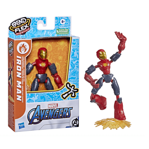 Bend And Flex Iron Man Fire Mission - 921856