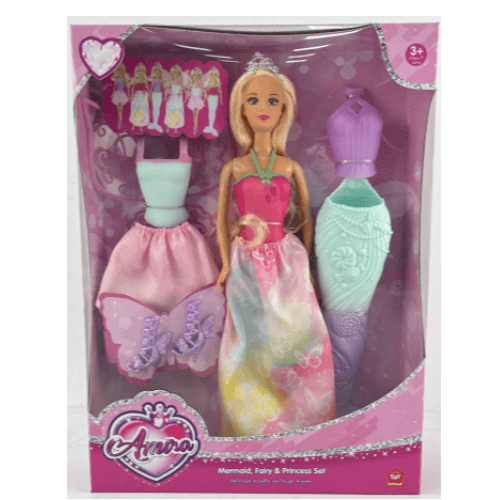 Amira 11.5 Inch Princess Fairy Mermaid Doll - 921827