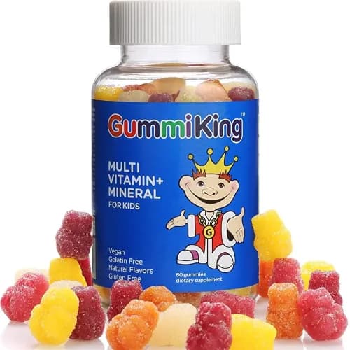 GUMMI KING MULTIVITAMIN & MINERAL GUMMIES 60S