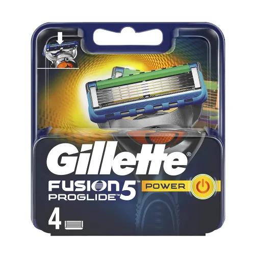 Gillette Fusion 5 Power Razor Blade Refills 4 Per Pack