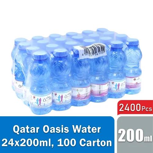 Qatar Oasis Water 24X200Ml, 100 Carton