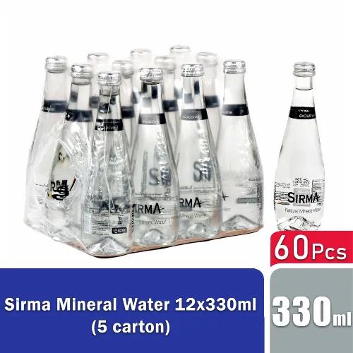 Sirma Mineral Water 12X330Ml Glass (5 Carton)