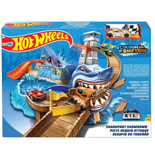 Hw Playsets/City - Color Shifters Sharkport Showdown - 913690