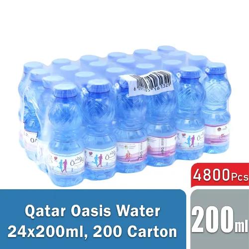 Qatar Oasis Water 24X200Ml, 200 Carton