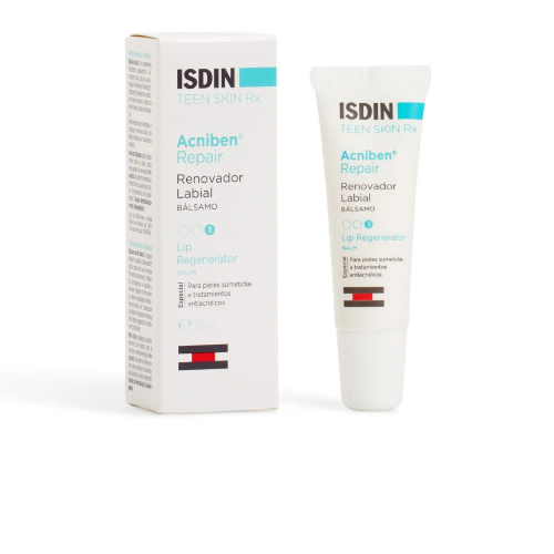 Isdin Acniben Repair Lip Regenerator Balm - 10Ml