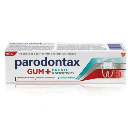 Parodontax Gum + Breath & Sensitivity Toothpaste - 75Ml