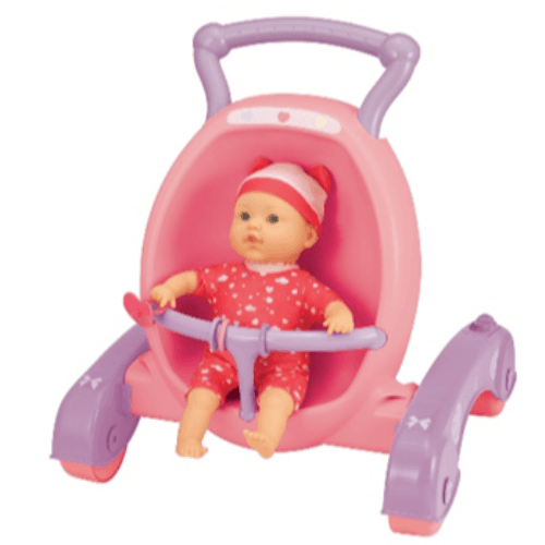 Baby Sophia 2 In 1 Walker & Pram With Doll - 922124