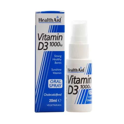 Health Aid Vitamin D3 1000iu Oral Spray