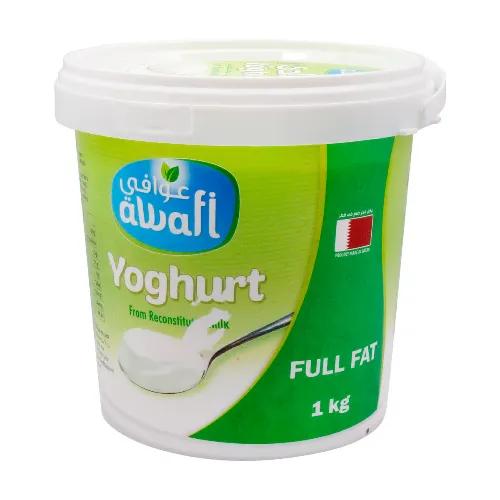 Awafi Fresh Full Fat Yogurt 1 Kg