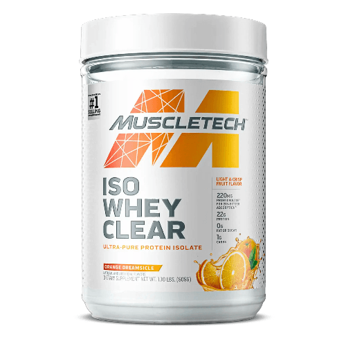 Muscletech Iso Whey Clear (Orange Dreamsicle) - 1.11 Lbs