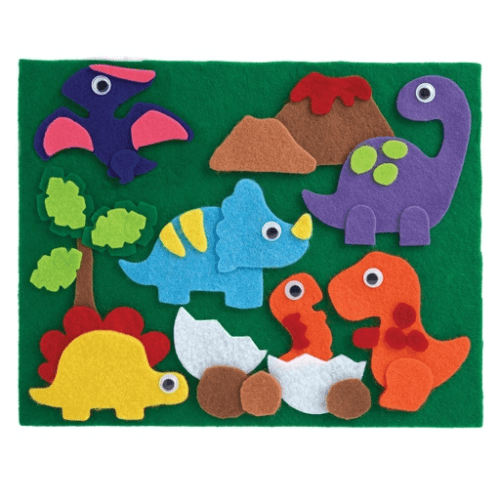 Elc Make And Play Felt Dinosaur