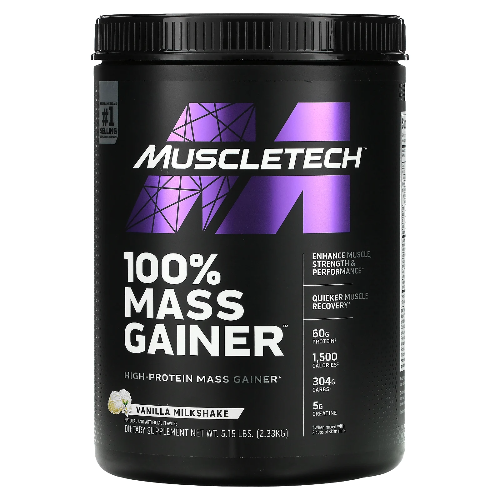 Muscletech High Protein Mass Gainer (Vanilla Milkshake) - 5.15 Ib