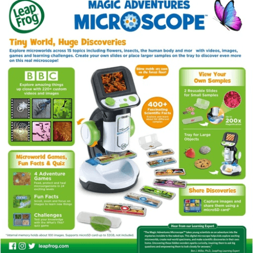 Leapfrog Magic Adventures Microscope - 922997