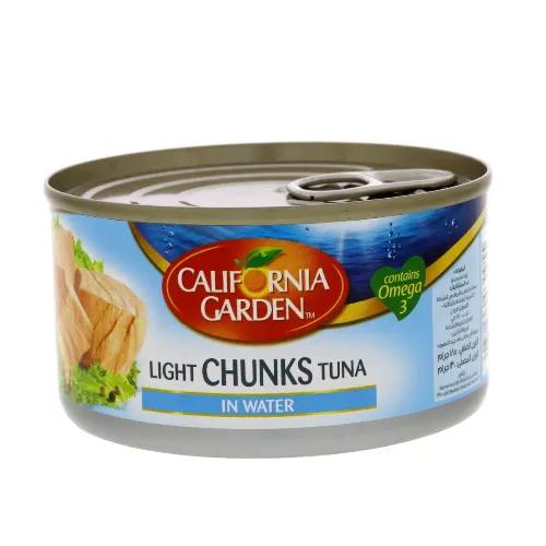 California Garden Light Tuna Chunks In Water 185 Gr