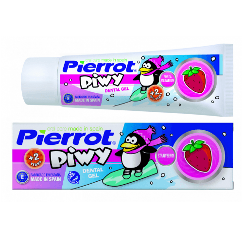 Pierrot Piwy Strawberry Dental Gel - 75Ml