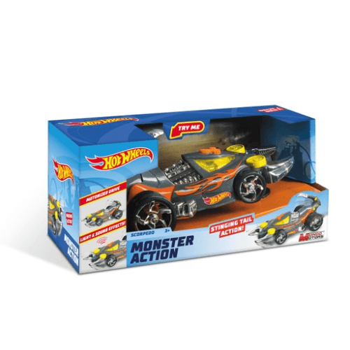 Hotwheels L&S Monster Act.Scorpedo B/O