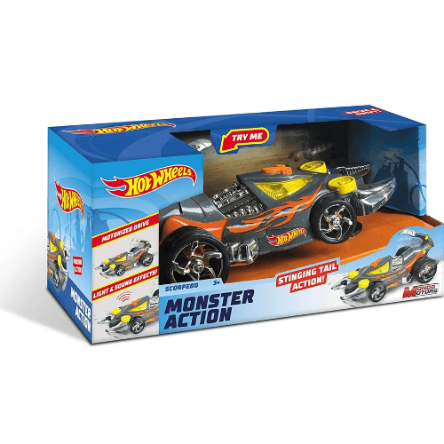 Hotwheels L&S Monster Act.Scorpedo B/O